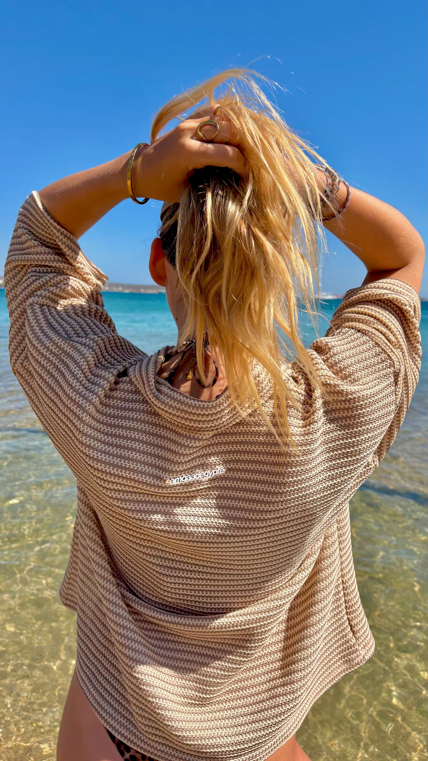 (E-VI)The Limited Knit Desert Polo