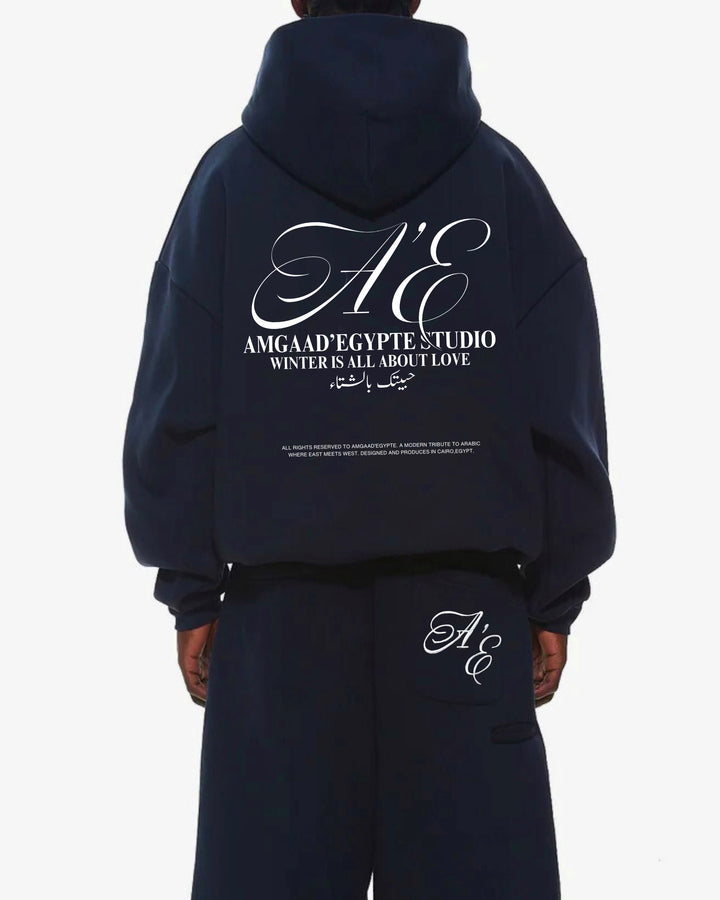(C-III) Habaytak Belshetaa Hoodie (Navy)