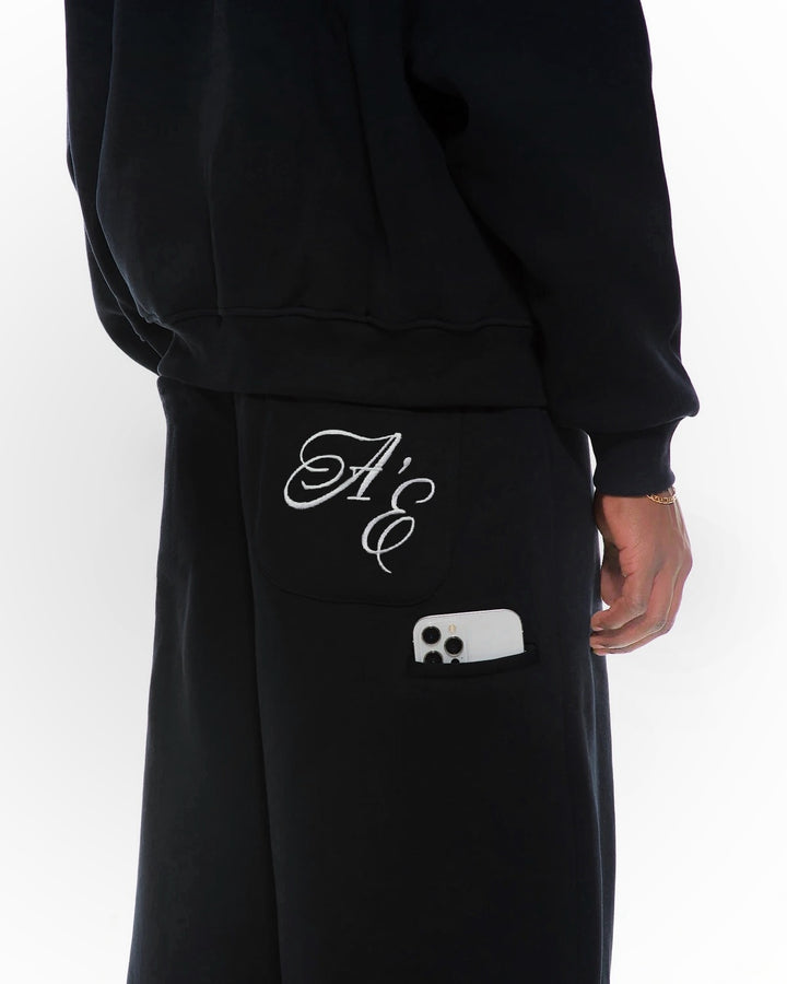 (B-II) Comfort Sweatpants (Black) SUMMER EDITION