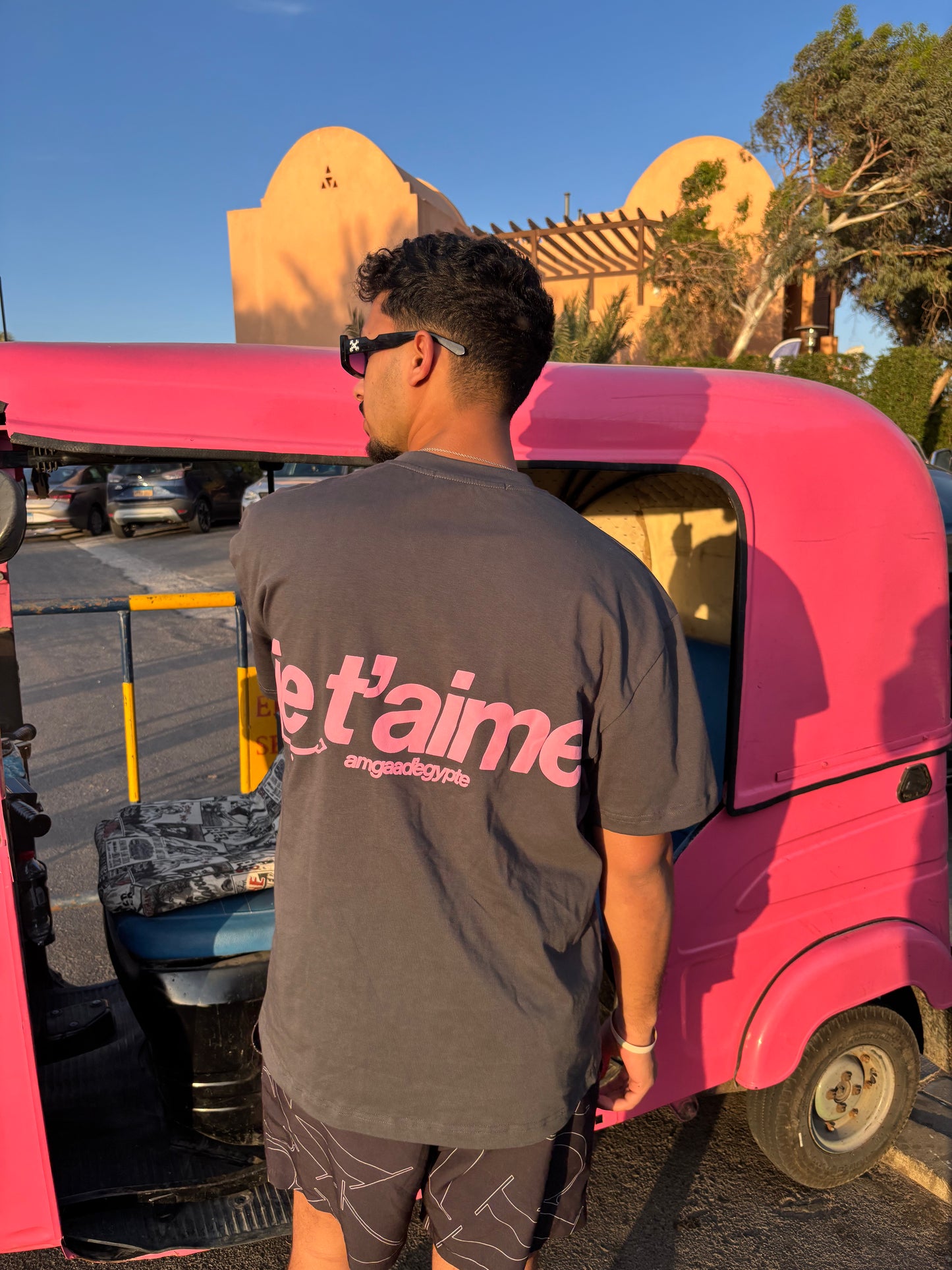 (E-I) Je T'aime summer tee (Grey)