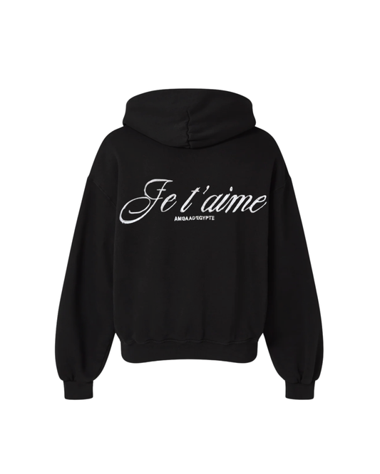 (B-I) Je t'aime Hoodie (Black)