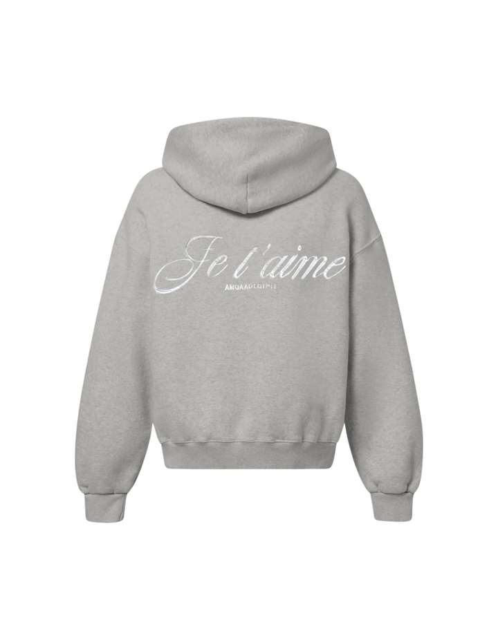 (A-I) Je t'aime Hoodie (Grey)