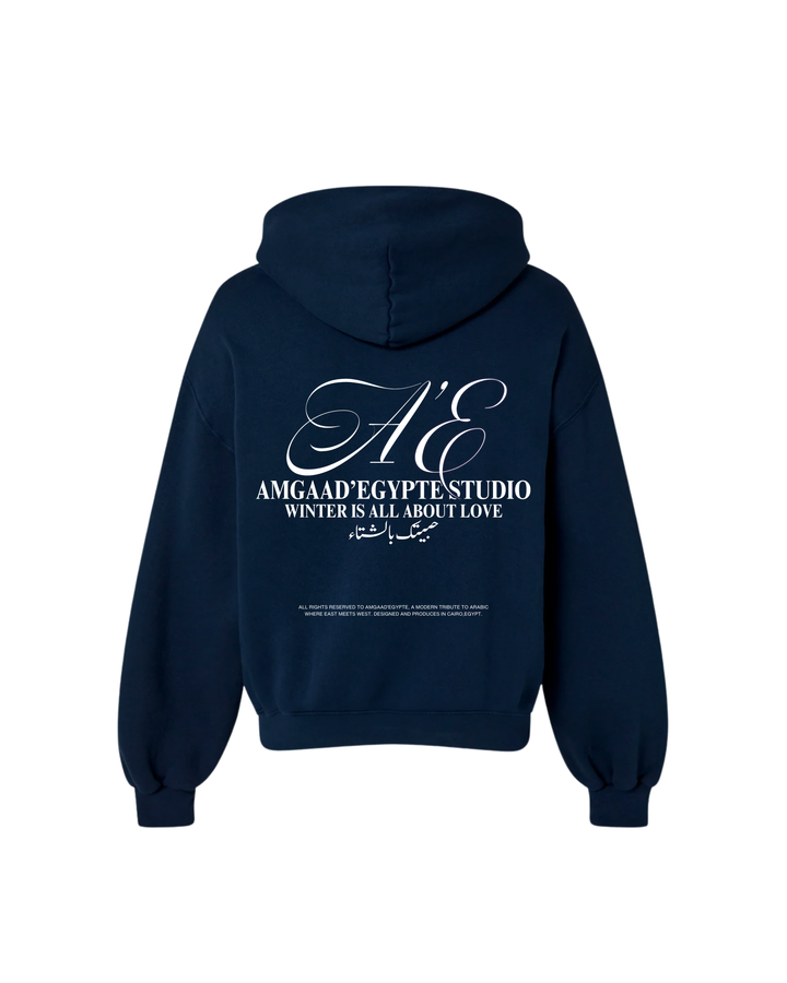 (C-I) Habaytak Belshetaa Hoodie (Navy)