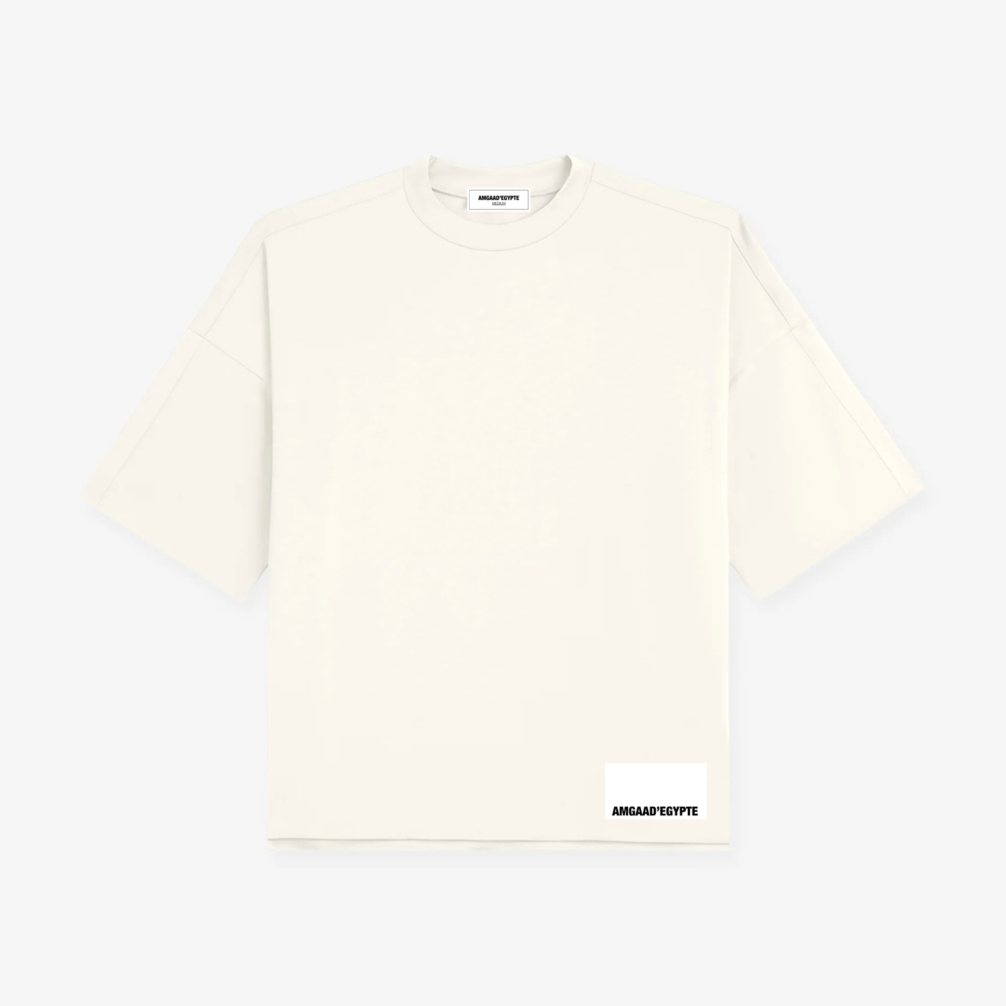 C-I CREAM DENIM TEE